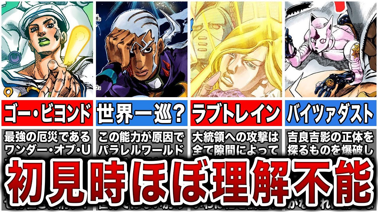 難解すぎるスタンド能力まとめ【15選】